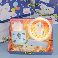 Синий увлажнитель воздуха, открытка