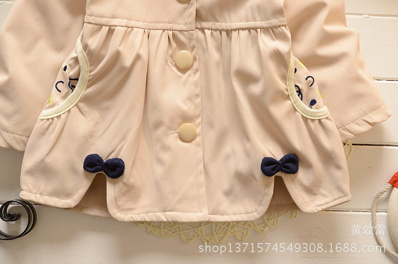 Manteau pour fille en velours côtelé - Ref 2162252 Image 18