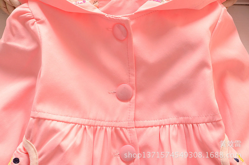 Manteau pour fille en velours côtelé - Ref 2162252 Image 24