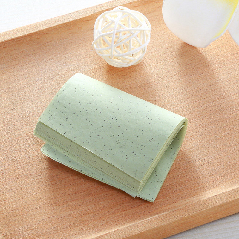 买2送1 吸油纸面部控油夏季男女士天然绿茶面纸化妆补妆工具包邮