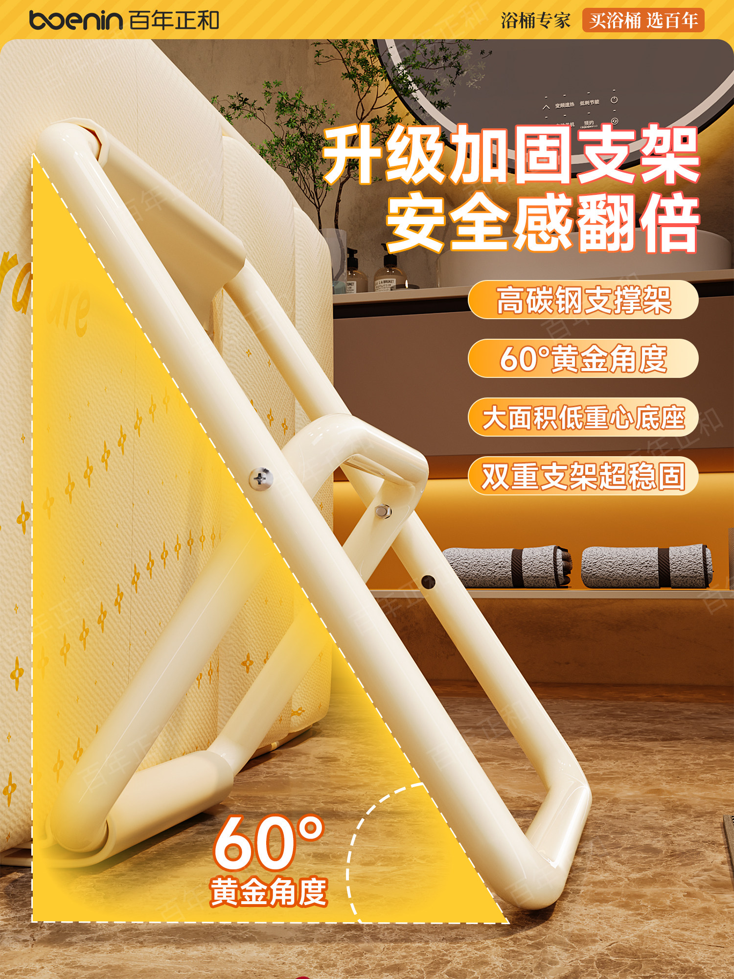 Foldable Bath Tub for Adults, Full-Body Bathtub, Adult Bathing Tub, Children's Household Bidet, Bathing Tub, Double-Person Bath Tub
