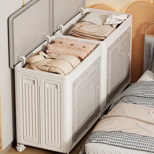 Вместительный и большой ящик для хранения для домашнего использования, складное одеяло, система хранения