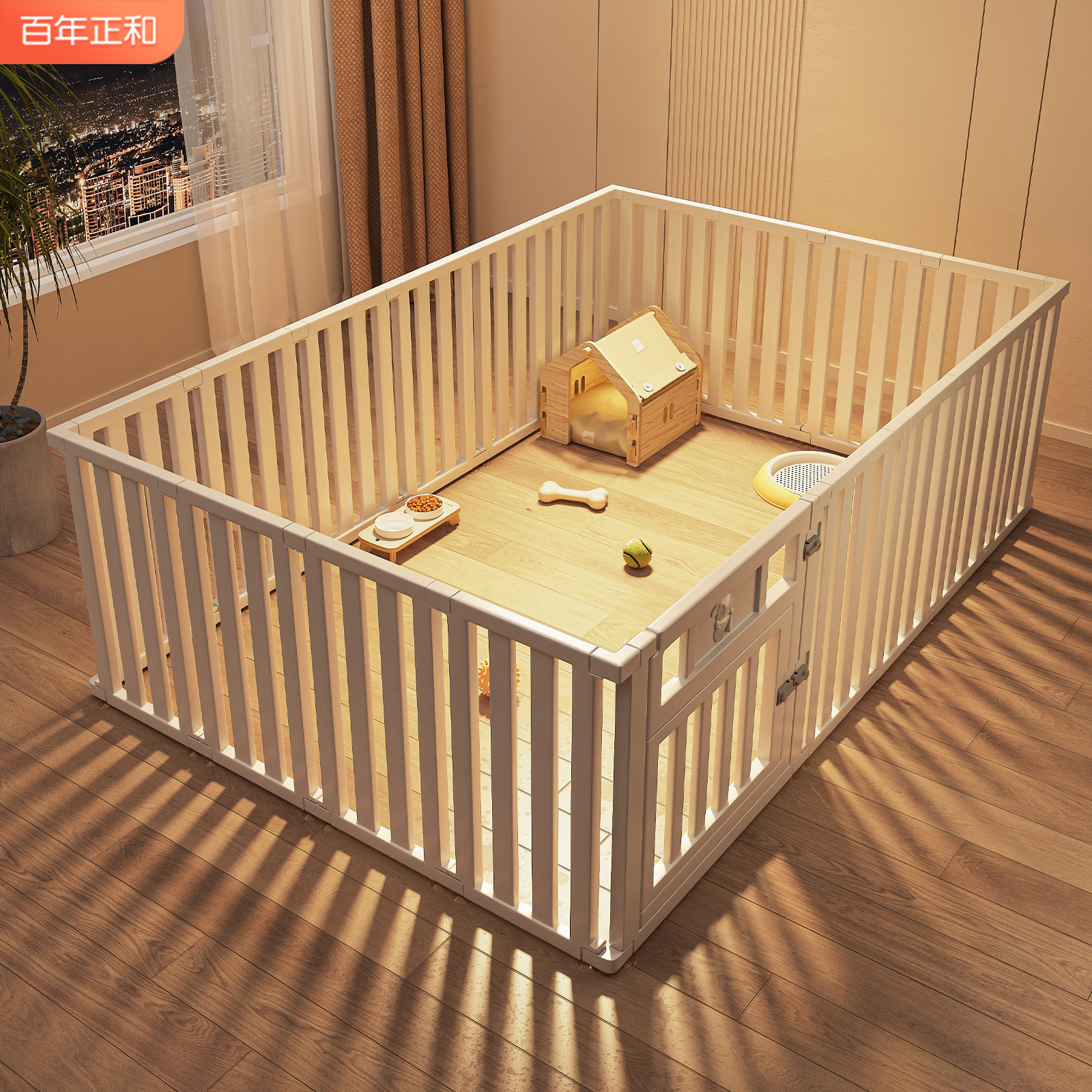 ペットフェンス犬フェンス屋内犬ケージ小型中型犬子犬囲い厚く自由に組み合わせることができます