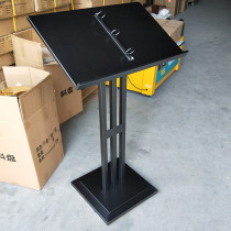 Restaurant door menu display rack recipe vertical hydron sales department contract shelf display frame