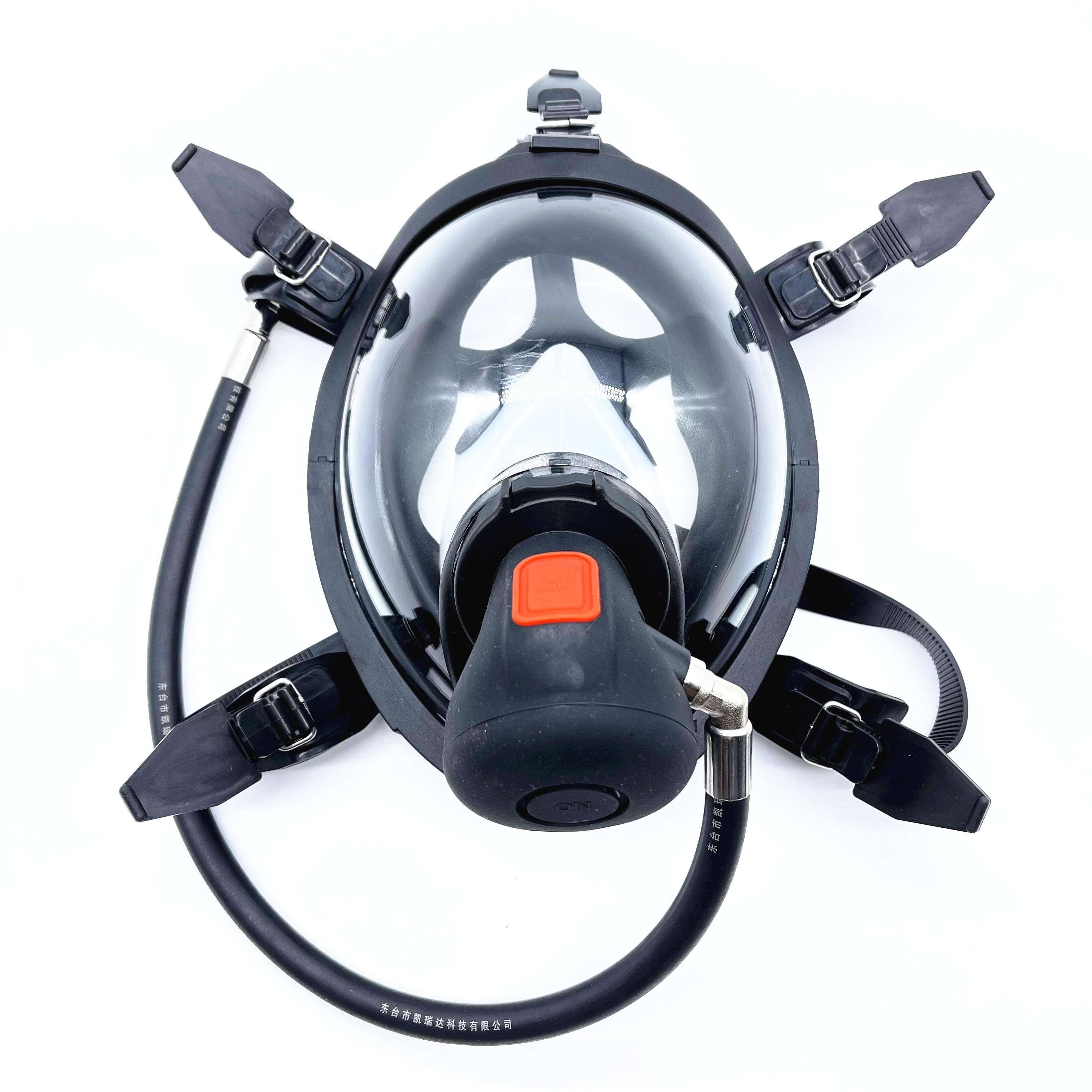 RHZKF6 30 air suction machine full hood 6 8L FIRE LONG PIPE BLAST Suction Aspirator Silicone Mask Accessories