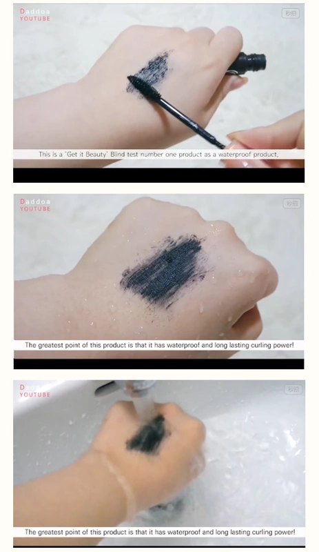Nhật hôn tôi mascara dài uốn cong hoa dày Yingmei nước mắt không thấm nước chống nhòe thế hệ thứ ba - Kem Mascara / Revitalash mascara không màu