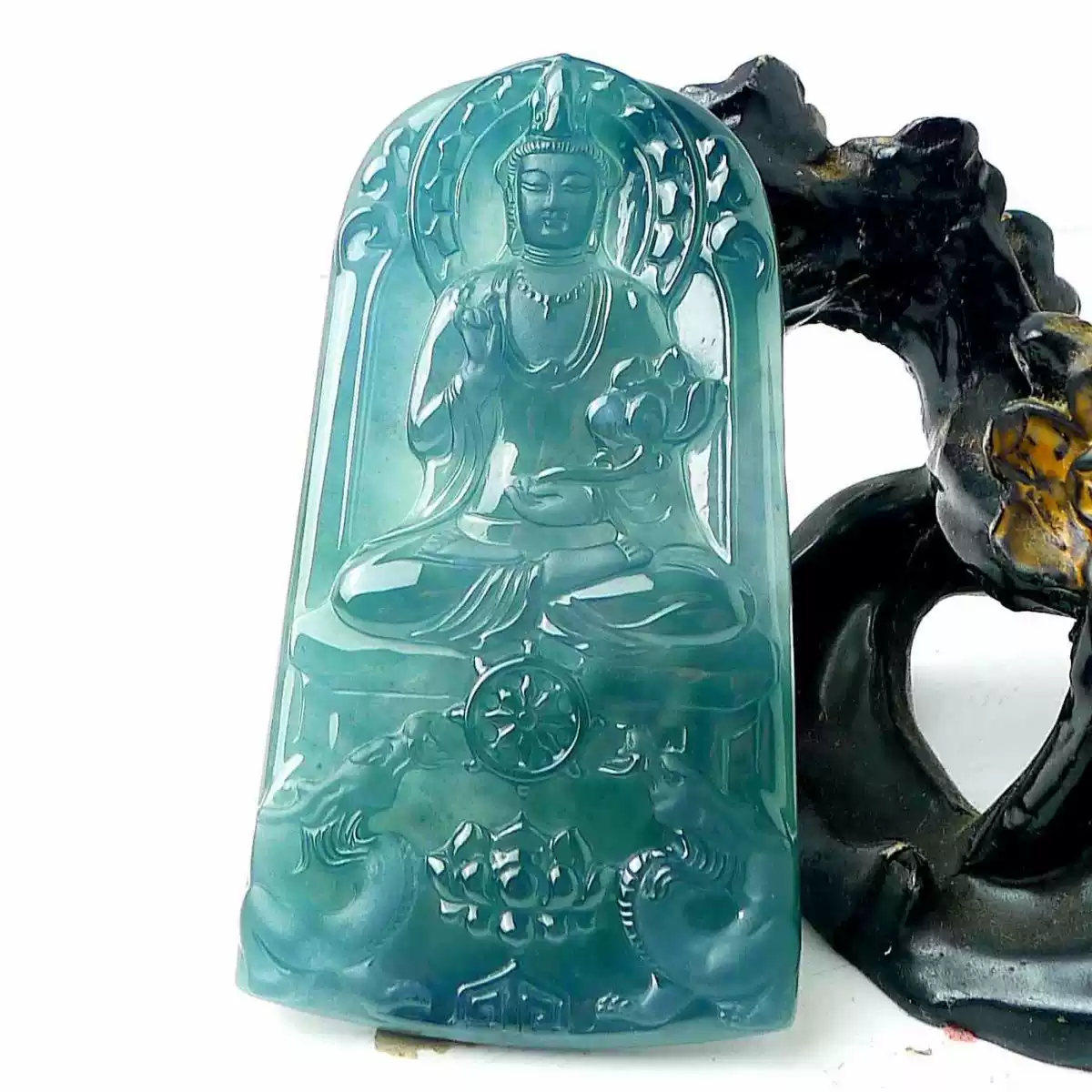 翡翠 本翡翠 ペンダント中国古美術 時代物 お守り 極細工 開運 精密