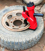 Portable tire stripper mobile tire presser tire disassembly and assembly air cannon simple tire remover tire stripper with sleeve