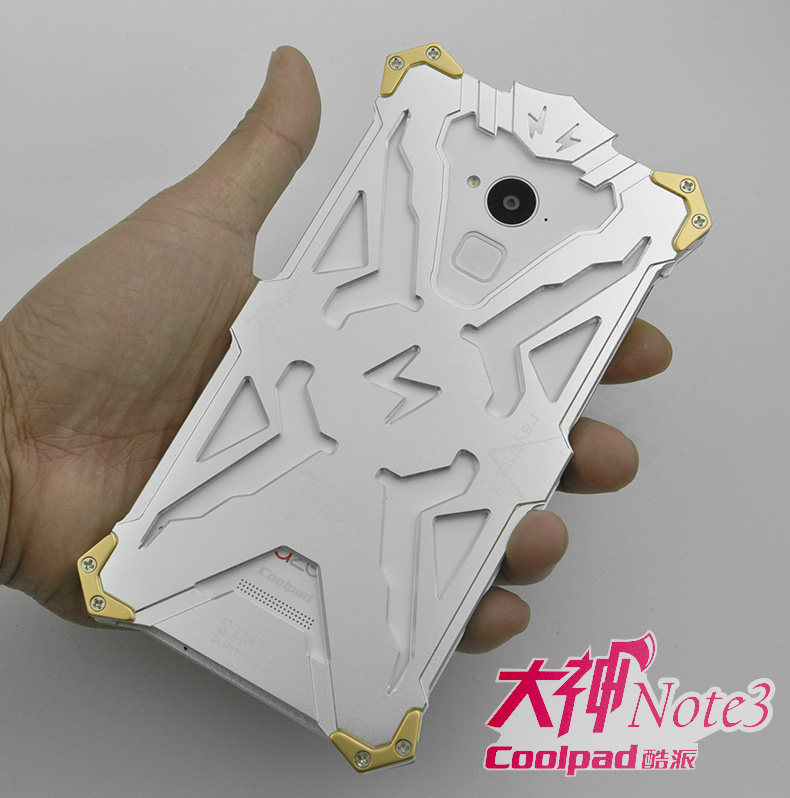 SIMON THOR Aviation Aluminum Alloy Shockproof Armor Metal Case Cover for Coolpad Note 3 8676