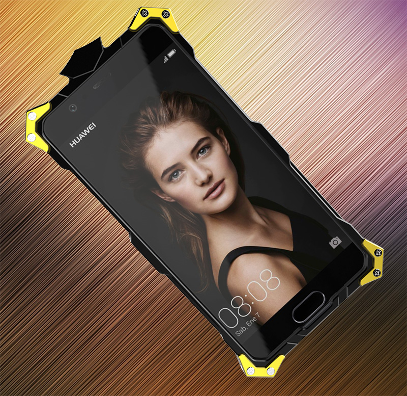 SIMON THOR Aviation Aluminum Alloy Shockproof Armor Metal Case Cover for Huawei P10 & Huawei P10 Plus
