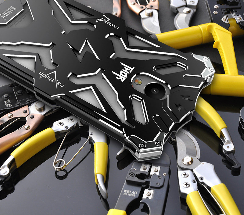 SIMON THOR Aviation Aluminum Alloy Shockproof Armor Metal Case Cover for MEIZU M5 Note