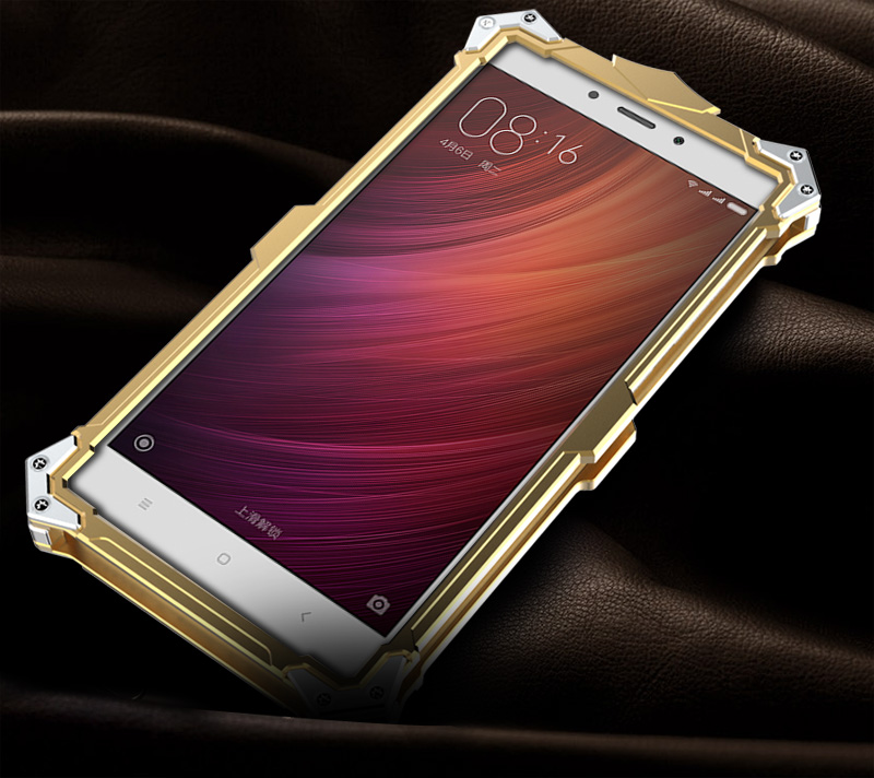 SIMON THOR Aviation Aluminum Alloy Shockproof Armor Metal Case Cover for Xiaomi Redmi Note 4|3|2|1