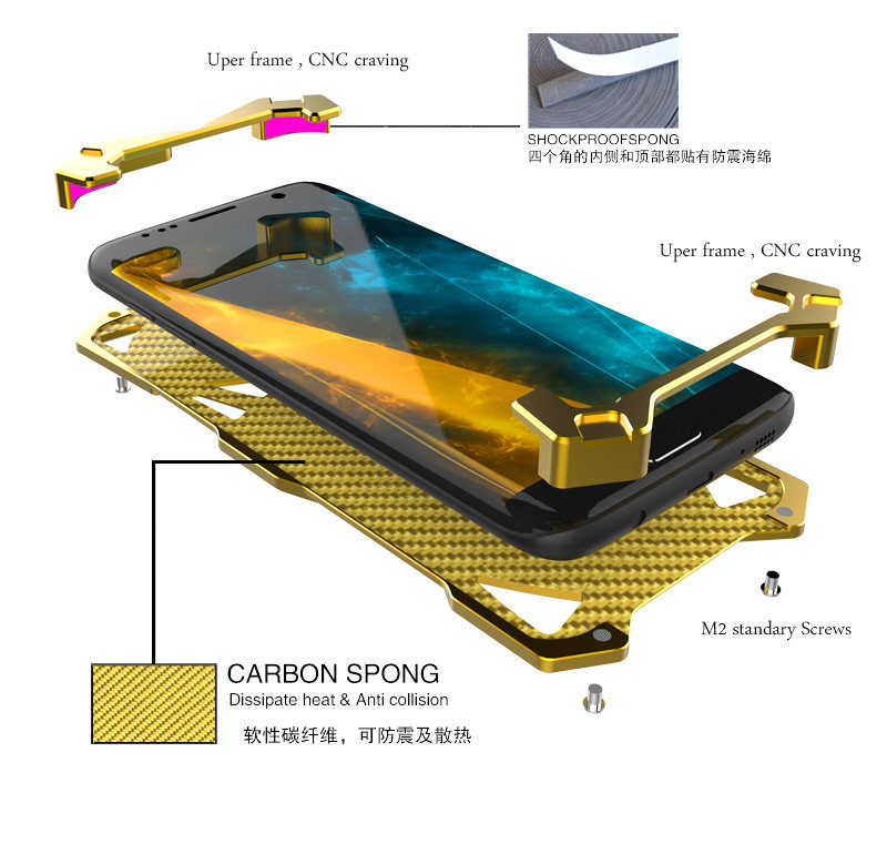 SIMON THOR Ⅱ Aviation Aluminum Alloy Shockproof Armor Metal Case Cover for Huawei Honor Magic