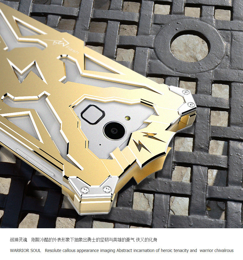 SIMON THOR Aviation Aluminum Alloy Shockproof Armor Metal Case Cover for QIKU 360 Q1 Youth