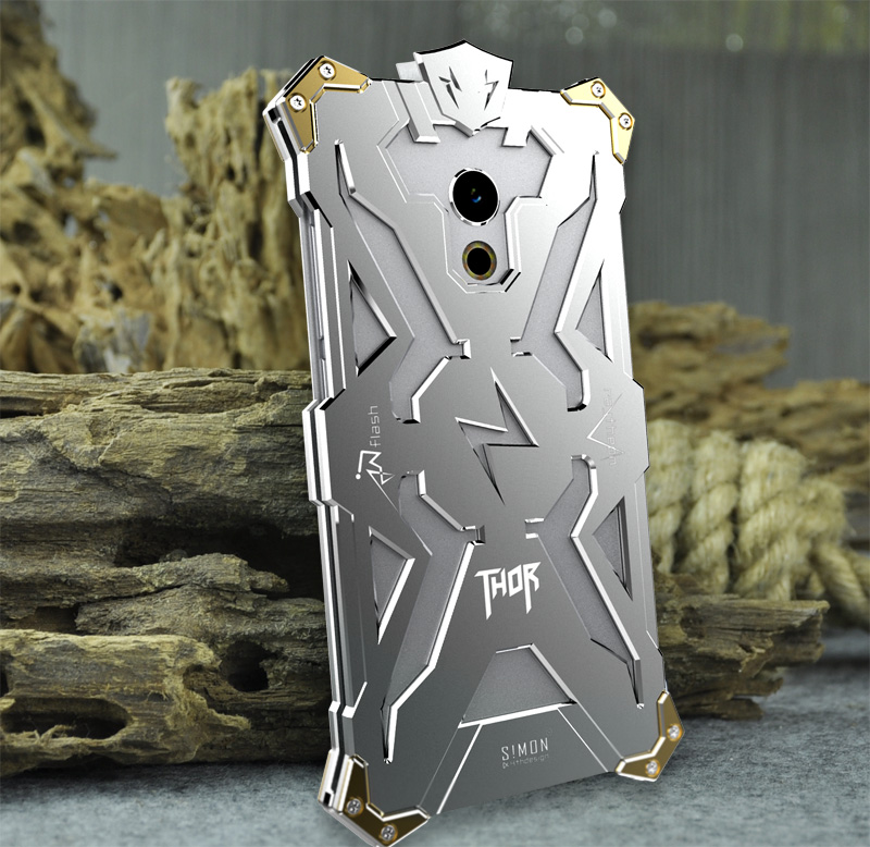 SIMON THOR Aviation Aluminum Alloy Shockproof Armor Metal Case Cover for MEIZU Pro 6 | MEIZU Pro 5