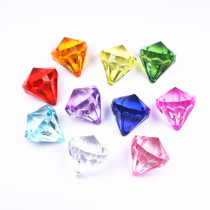 Children little boy girl Acrylic imitation crystal large colorful diamond Plastic digging gem toy reward