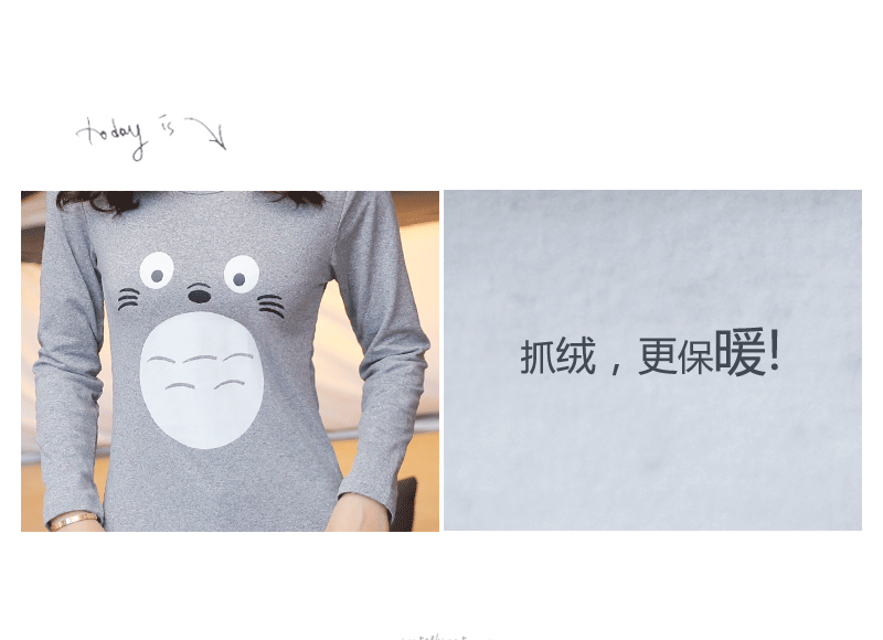 Đồ lót nữ nhiệt cộng với đồ ngủ nhung mùa đông dễ thương chinchillas sinh viên chạm đáy áo len cotton quần mùa thu quần dài phù hợp với quần dài bộ thu đông nam cao cấp