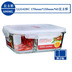 hộp cơm hâm nóng chefman Khóa và khóa hộp lưu trữ hộp cơm trưa hộp kín hộp hình chữ nhật bát thủy tinh hộp lưu trữ lò vi sóng hộp ăn trưa - Hộp cơm điện sưởi ấm hộp đựng cơm giữ nhiệt zojirushi Hộp cơm điện sưởi ấm