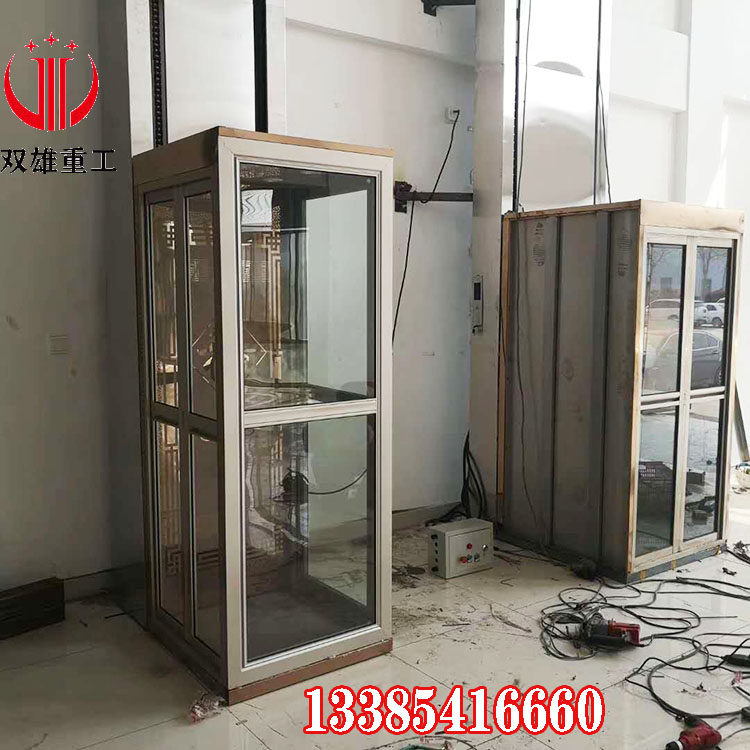 Small household elevator electric hydraulic staircase lift old man barrier-free elevator platform