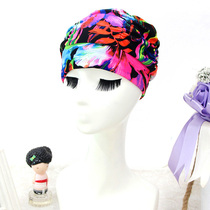 Swimming cap female hair Korean fashion cute large swimming cap male adult cloth swimming cap does not stop swimming equipment