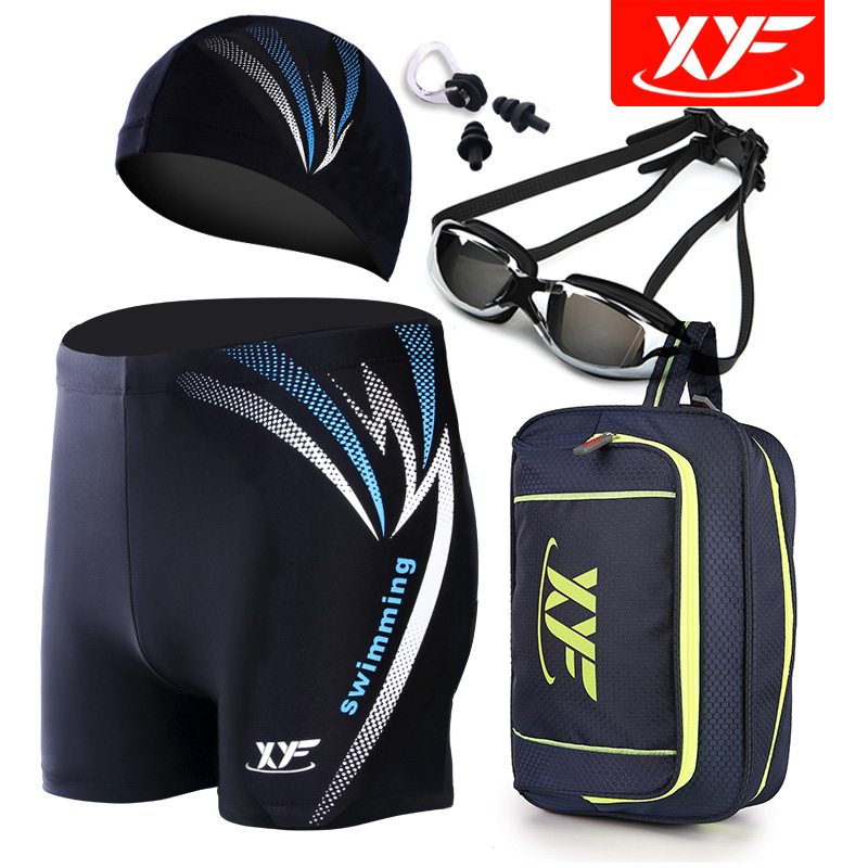 Đồ bơi nam Quần boxer Quần bơi nam Đồ bơi Spa Kính cận thị Kính bơi Kính bơi Mũ bơi Thiết bị bơi quần bơi nam sexy