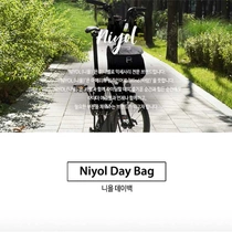 Day bag Korea Niyol suitable for brompton small cloth front bag shelf shoulder bag handlebar bag riding