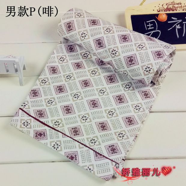 Quần pyjama cotton nam dệt kim mùa xuân và mùa thu quần cotton nhà quần sống điều hòa quần quần đơn quần 2 miếng quần mặc nhà unisex