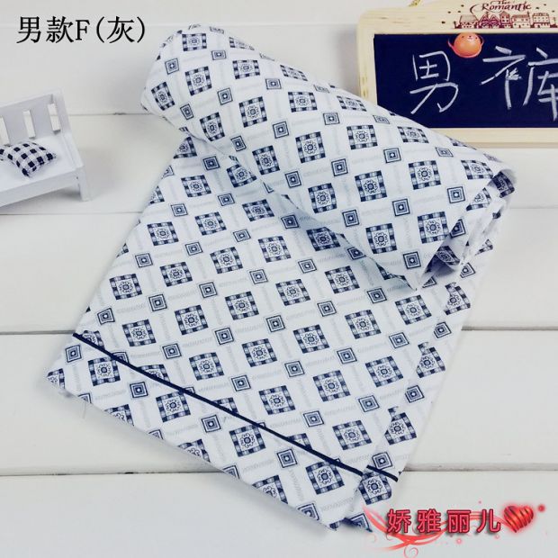 Quần pyjama cotton nam dệt kim mùa xuân và mùa thu quần cotton nhà quần sống điều hòa quần quần đơn quần 2 miếng quần mặc nhà unisex
