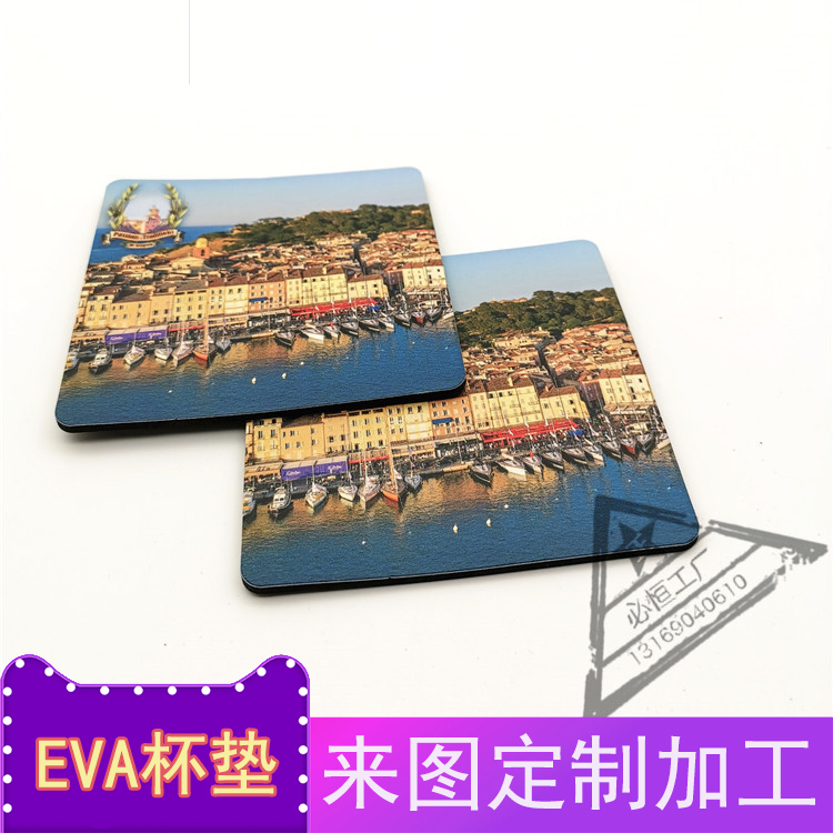 EVA cup mat to customize foam material cup pad tablemat customized manufacturer shape customization