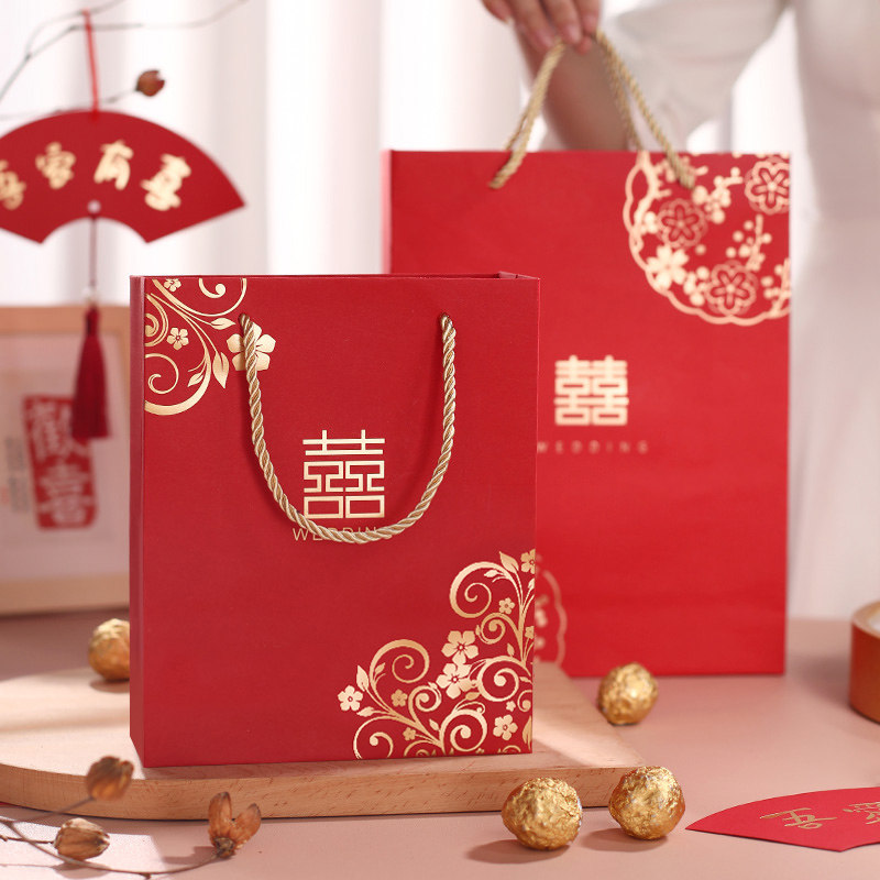 Wedding celebration supplies hi sugar bag tote bag packing box wedding return gift gift sugar box wedding special candy bag