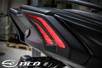 BCD Air Force Kit 17 17 20 20 TMAX530 Retrofitting Front And Rear Direction Lampshade Light Cover With Four Sets