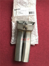 Scorpio akrapovic R1M H2 shaped carbon fiber exhaust pipe muffler silencer