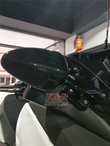 Taiwan GOWORKS retrofitted carbon fiber front rearview mirror assembly CNC base suitable for XMAX300
