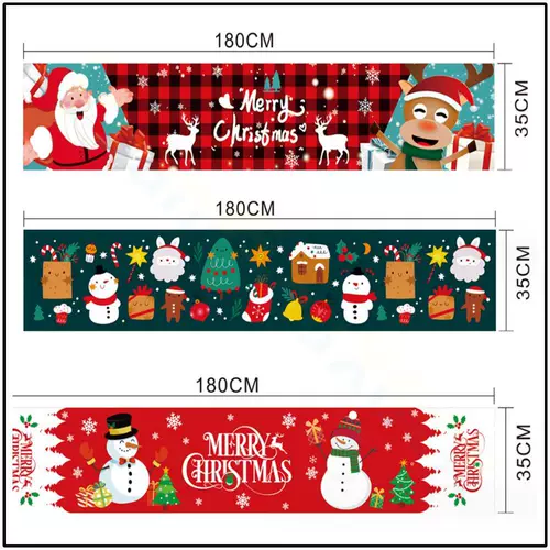 Северный рождественский стол флаг печатный обеденный стол подушка длинное домашнее украшение ткани для кофейня горячее столовая ткань рождественская подушка еды