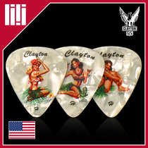 US imports Clayton Hawaii girl Hula Hotties collection to remember gift guitar plsheet