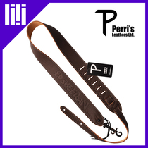 Perris Paris ED Sheeran yellow boss genuine authorized signature electric acoustic guitar leather strap