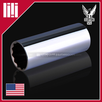 American Import Clayton Star Plated Chrome Alloy Socket 12 Jazz Folk Electric Wood Guitar Slip