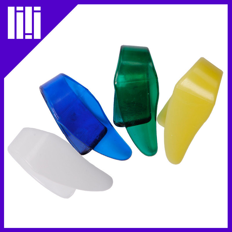 Guitar Square Fred Kelly Polyethylene Regular Thumb Pad Transparent Guitar Finger Clip