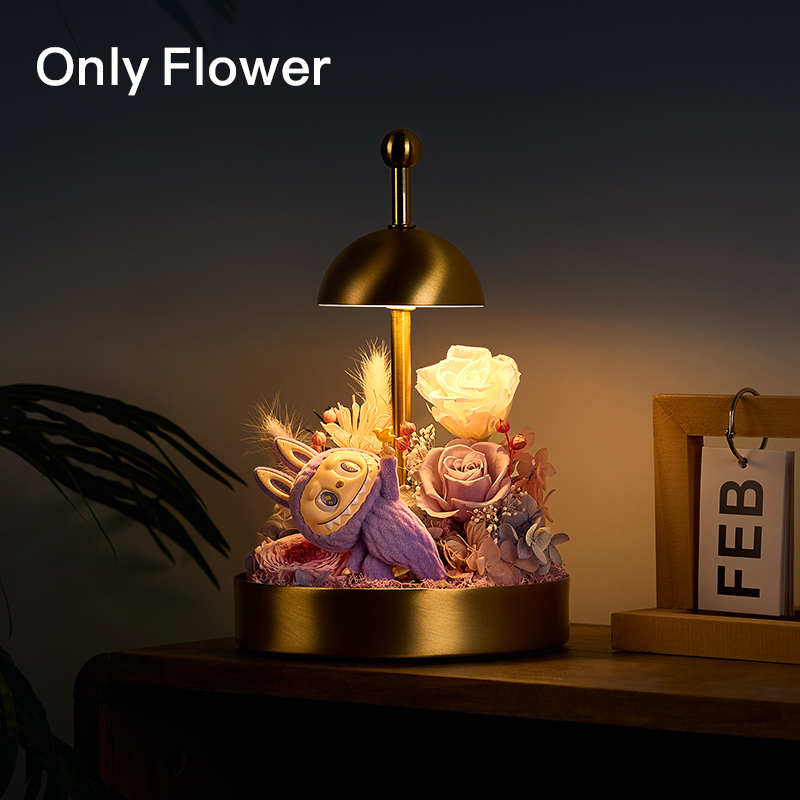 Labubu Eternal Flower High-End Light Luxury Table Lamp Wife Best Friend Birthday Valentine's Day Christmas Gift Labubu Eternal Flower High-End Light Luxury Table Lamp Wife Best Friend Birthday Valentine's Day Christmas Gift
