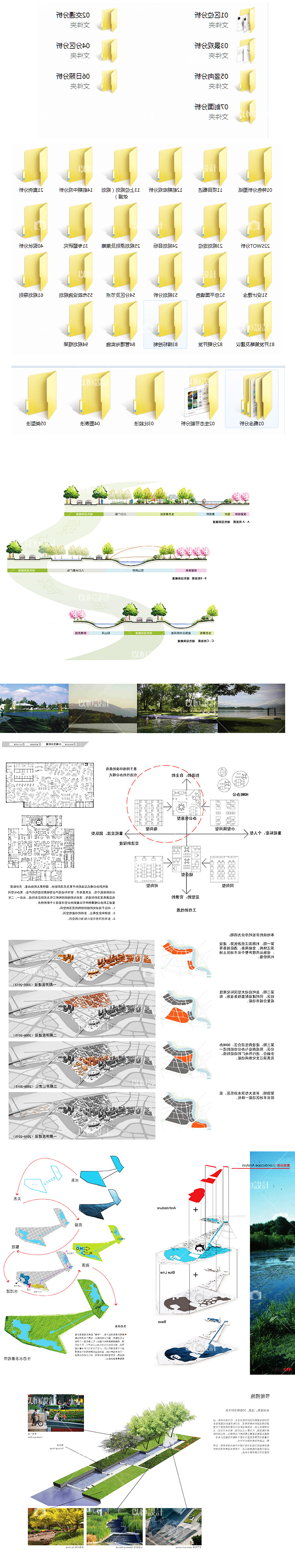 J116-园林景观设计城市规划建筑分析画法技巧参考图 分析...-2