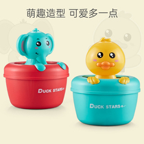 Child Sprinkler Kettle Baby Bath Toy Small Yellow Duck Elephant Shower Baby Play Water Play Water Boy Spray Water