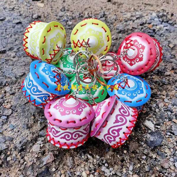 Mongolian Yurt Keychain Crafts Key Chain Yurt Pendant Mongolian Yurt Ornament Mongolian Souvenir