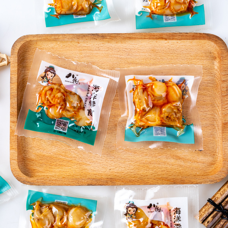Haxian Island Daily Scallop Yao Pillings Xiabi Spicy Open Bag Instant Leisure Seafood Snack Special Products