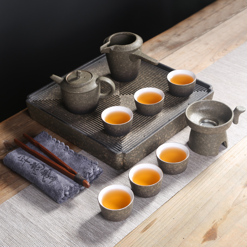 In building ceramic dry tea tray household contracted coarse TaoGan mercifully Japanese creative water tea tea tray