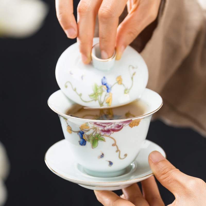 Tureen large cups in building a single powder blue heap spend checking ceramic three to make tea Tureen porcelain bowl bowl