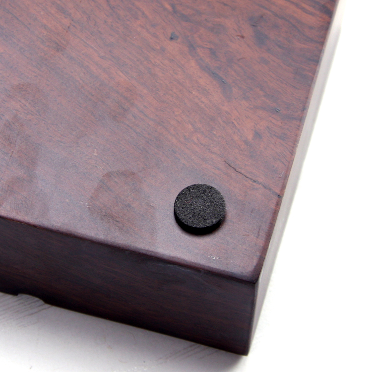 Building In hand - carved ebony ashtray solid wood tea tea accessories household items furnishing articles