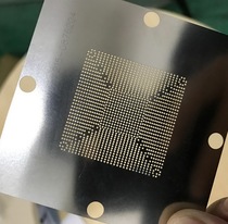 215-0876204 Custom BGA planting ball plant steel mesh RX470 planting ball steel mesh can be directly heated