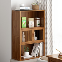 Floating window cabinet locker solid wood bedroom tatami small bookcase floating window bookshelf storage rack window sill cabinet storage cabinet