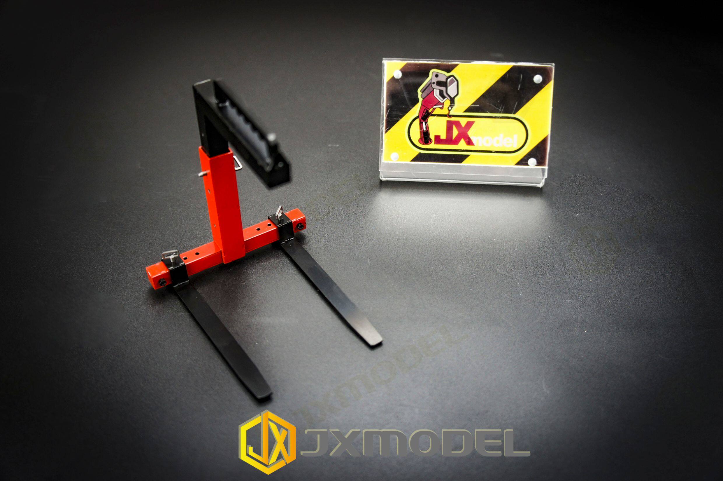 JXModel 1/14 RC Hängende Gabel Hebe Ausrüstung Hebe Gabel Kran Hebezeug Hebe Maschine Für Tamiya 770S FH16 MAN TGX AROCS Teil – Detail 4