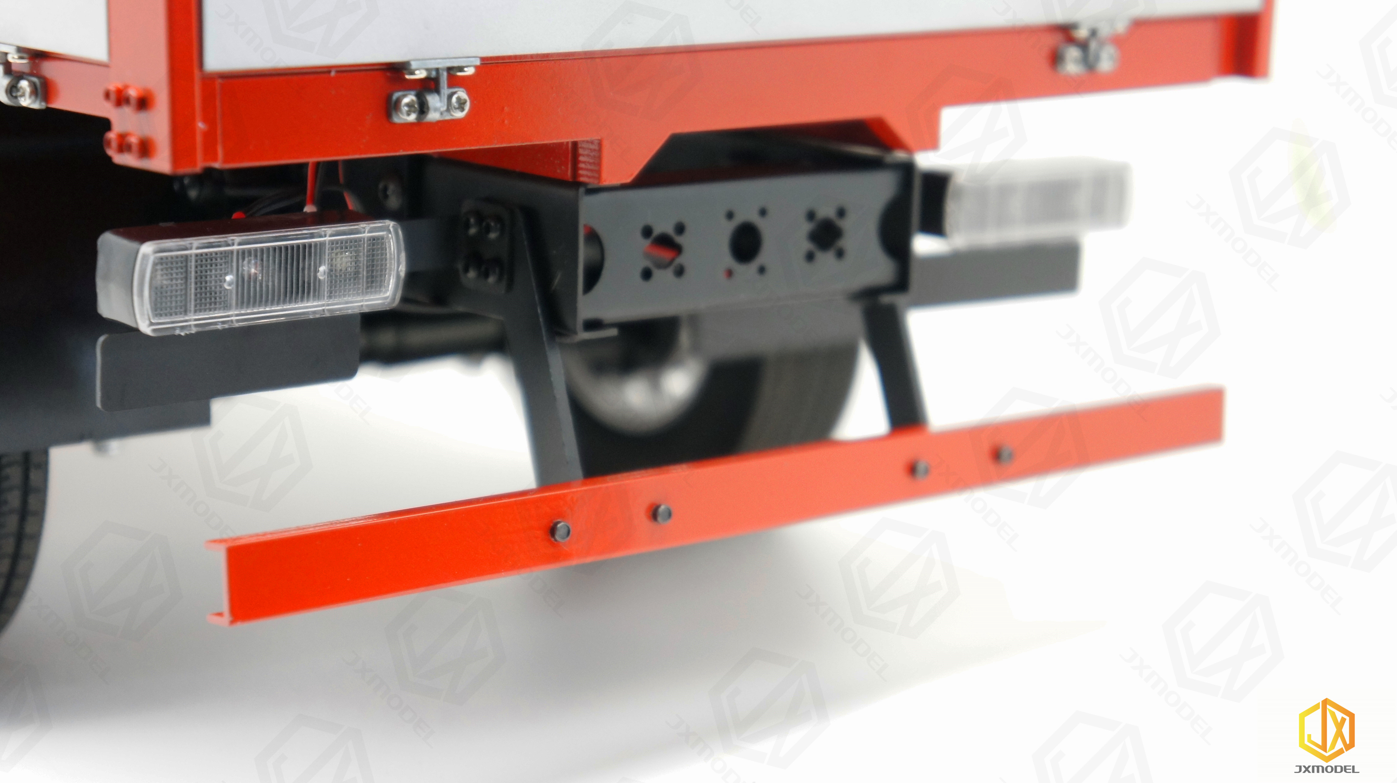 1 Stück vollständig aufgehängte Leitplankenhalterung JXmodel für 1/14 Tamiya RC Truck Car Man F2000 Diy Teile Rc Zubehör – Detail 3